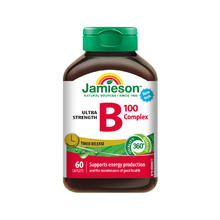 提精气神：Jamieson 健美生 维生素b族复合片 b2b5b7 增强代谢 60粒 1粒/天券后95.8元