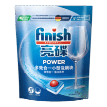亮碟（finish）多效合一洗碗机专用洗涤块48块洗碗块洗涤粉去渍去油污光亮防水垢 多效洗碗块48块98.8元 (券后省0.9)