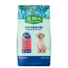 麦富迪狗粮 藻趣儿2.5kg 幼犬中大型小型犬通用（牛肉螺旋藻）金毛泰迪19元