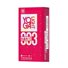 88VIP：羽感 003水晶布丁超薄避孕套1400mg华熙生物玻尿酸 11只*2件53.92元包邮+89淘金币（需领券，合26.96元/件）