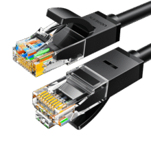 绿联六类网线 千兆高速宽带网络线 CAT6类家用电脑笔记本路由器 rj45成品跳线兼容2.5g黑色0.5米201584.9元 (月销1w+)