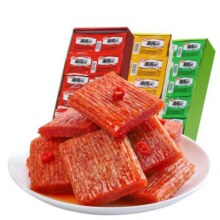 卫龙辣条亲嘴烧零食礼盒麻辣食品官方休闲小吃零食休闲小吃食品15.1元