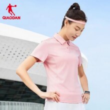 乔丹 女款  短袖t恤polo衫34元（需领券）