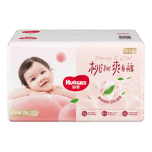 好奇（Huggies）铂金装拉拉裤袋装加加大号XXL37片婴儿尿不湿学步裤60.71元