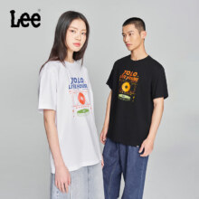plus会员、首购：Lee 25新品男女同款100%纯棉T恤48.3元、会员免邮