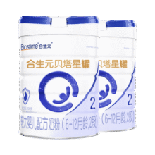 合生元（BIOSTIME）贝塔星耀 较大婴儿配方奶粉 好吸收 2段(6-12个月) DHA 700g*2罐459.9元 (券后省0.85,月销3000+)
