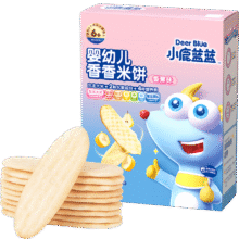 小鹿蓝蓝_宝宝米饼原味34.68元（合17.34一件）