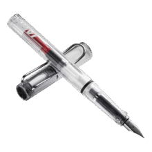 凌美（LAMY）钢笔签字笔 生日节日礼物学生成人练字文具 德国进口 自信系列墨水笔 全透明质感 EF0.5mm159元