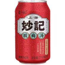 妙记酸梅汤酸甜清爽解辣解腻火锅必备低糖0脂草本熬煮310ml*6罐19.9元