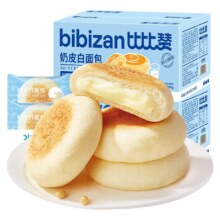 比比赞奶皮白面包0反式脂肪酸 300g/箱5.85元
