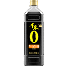 再降价、千禾 纯酿酱油 厨房调料 零添加 1L6.9元包邮