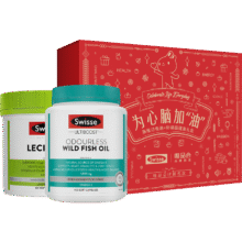 【唯品会IP联名】斯维诗深海鱼油+卵磷脂中老年黄金搭档DHA159元