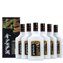 金沙回沙酒 钻石五星/七星 53度酱香型白酒 贵州酱酒纯粮 自饮送礼 53%vol 500mL 6瓶 钻石五星整箱594元