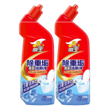 plus会员：威王洁厕灵除重垢马桶清洁剂洁厕液500g*2瓶6.43元