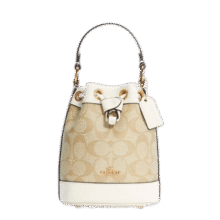 plus会员：COACH 蔻驰【品牌直供】女士Dempsey系列小号单肩水桶包C5121IMDQC1329.05元 包邮 （2.8折）