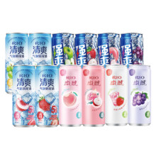 RIO锐澳鸡尾酒全家福330ml*12罐80元（需领券）