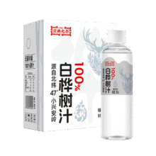 京东百亿补贴：京典光年100%白桦树汁原液 350ml*6瓶27.9元