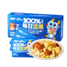 小鹿蓝蓝每日坚果100%纯坚果0果干0籽类高端原料健康0添加 【100%纯坚果】每日坚果*1盒23.78元（需领券）