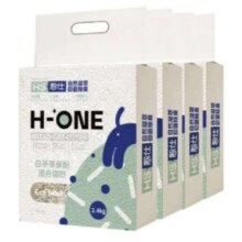 憨仕 白茶混合豆腐猫砂 2.4kg*4包*4件87.2元(合5.45元/包，21.8元4包)