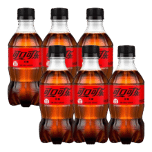 可口可乐 零度可乐300ml*6瓶6.5元（需领券）