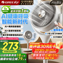 格力 GREE 空气循环扇家用电风扇直流变频低噪遥控风扇离线语音电扇 FXDZ-20X80Bg5231.06元