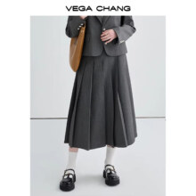20点：VEGA CHANG 通勤风 垫肩短西装 半裙119元（限时2小时）