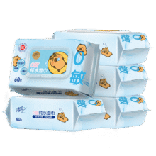 清风【李昀锐同款】EDI纯水湿巾 60片*5包 不含酒精手口可用湿纸巾16.55元（需领券）