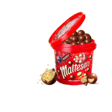 麦提莎（Maltesers）麦芽脆心牛奶巧克力桶装520g休闲零食糖果生日母亲节礼物送妈妈79.9元 (月销1000+)
