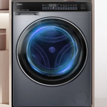 再降价、618预售、PLUS会员：Haier 海尔 新品滚筒洗衣机 超薄家用 XQG120-SE63DHU12623.69元包邮（需20元定金，20日20点限时10分钟下单返400元京豆+返120元红包）
