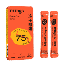 铭氏（Ming's）冻干咖啡 0脂0蔗糖运动燃减即溶黑啡啡尝鲜 2条装1.8元