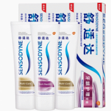 有效缓解牙齿敏感！舒适达 抗敏感牙膏(多效+牙龈) 100g*3支￥32.47 3.1折