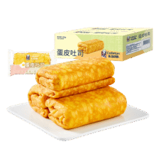 卡尔顿（Calleton）蛋皮吐司面包 420g14.23元（合7.12元/件，需加入店铺会员）