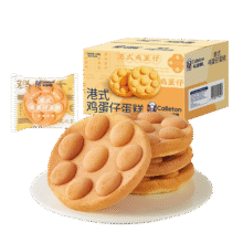 概率券、plus会员:Calleton 卡尔顿 港式鸡蛋仔蛋糕 500g3.77元（需试用）