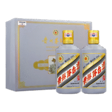 茅台（MOUTAI）生肖 戊戌狗年 酱香型白酒 53度 375ml*2 礼盒装 【名酒鉴真】4018.41元
