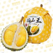 果宝专匠 猫山王榴莲 2.1-2.6斤 *2件167.8元（需领券，合83.90元/件）