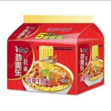 康师傅 方便面 5连包5.99元