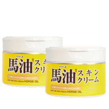 马油（LOSHI）马油保湿面霜滋润身体乳防干裂锁水润肤乳霜马油膏进口 马油面霜220g*2罐45元