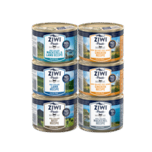 滋益巅峰（ZIWI）猫主食罐头185g*6罐混合味主食湿粮成猫幼猫通用新西兰原装进口198元 (月销2000+)