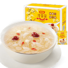 好想你 清菲菲冻干银耳羹105g/7袋 红枣枸杞莲子冲泡早餐代餐29.9元 (券后省0.9,月销1000+)
