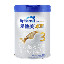 爱他美（Aptamil）卓傲3段800克（12-36月龄）新国标 幼儿配方奶粉 欧洲原装进口 1罐 【0元入会】249元
