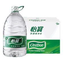 怡宝 饮用水 纯净水6L*3桶装水 整箱装21.57元