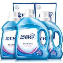 88VIP：蓝月亮 深层洁净洗衣液 16斤*2件 (3kg*1瓶+2kg*2瓶+500g*2袋)/件合63.67元/件，127.34元包邮+1051淘金币（需领券+凑单）