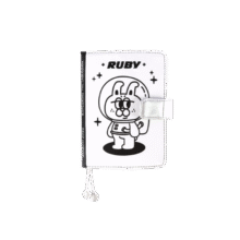 kinbor 创意太空ruby半年册刺绣A6手账本宇宙航天记事本学生笔记本自律本DT51060伴手礼79元