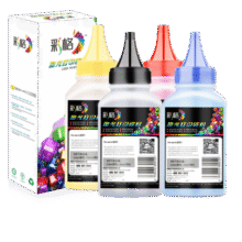 彩格cf400a碳粉 适用惠普HP CF500A CF510A CF410A CF400A 打印机硒鼓墨粉 四色套装碳粉60元