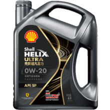 壳牌 全合成汽机油0w-20(0w20) API SP级 4L 都市光影版灰壳166.7元（晒单返50元京豆）