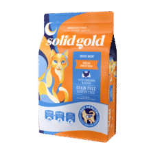 素力高（SolidGold）进口高蛋白金装金素鸡长肉营养成猫幼猫全价猫粮3磅/1.36kg128元 (券后省20,月销1w+)