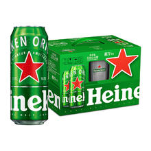 喜力 经典 500ml*6礼盒+1杯子 清仓特价35.76元