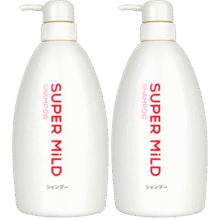 惠润（SUPER MiLD）鲜花芳香洗发水600ml*2改善毛躁滋养柔顺温和清洁洗发露日本进口75.9元 (月销1000+)