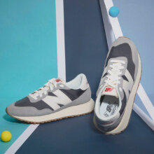 New Balance NB官方正品男女同款237系列格雷系时尚休闲鞋MS237SC311元