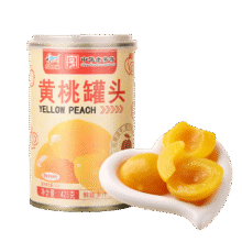 plus，需首购：古龙 黄桃罐头 425g*1罐4.81元